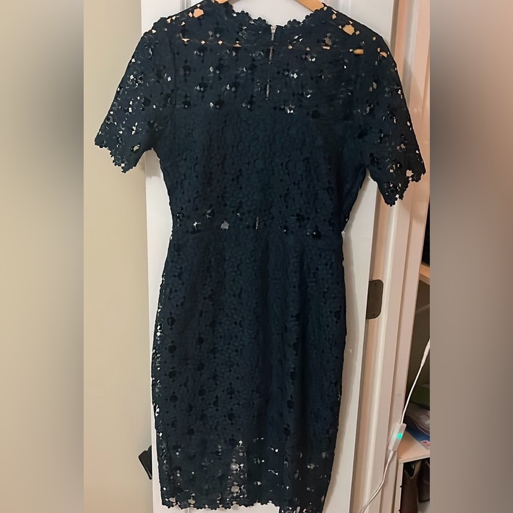 Deep green/teal cocktail dress